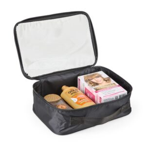 Nécessaire com Visor Transparente Nylon Tam 28x20x10.5cm S70881