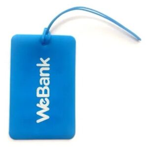 Case para Tag de Mala Identificador de Bagagem Emborrachado Sidentificador