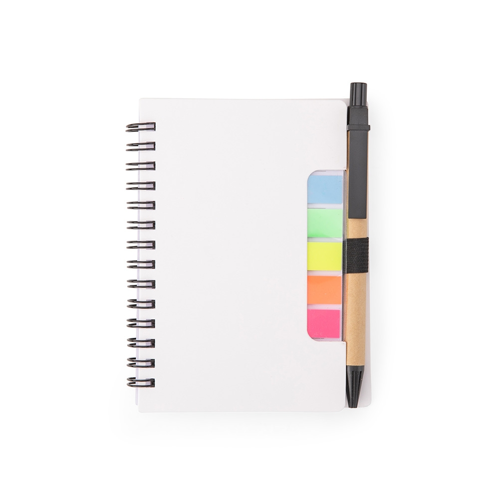 Bloco de Anotações A6 72 com Post it e Caneta Eco S43191 - Imagem 6