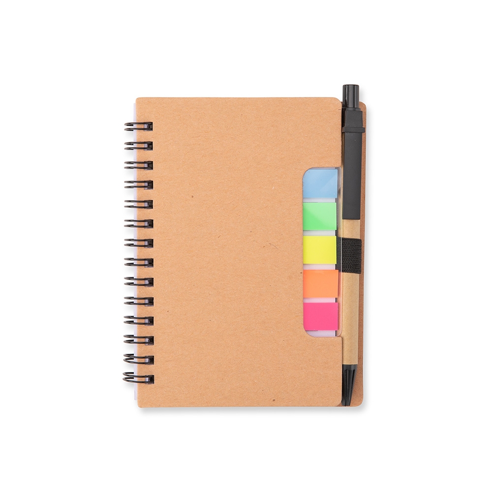 Bloco de Anotações A6 72 com Post it e Caneta Eco S43191 - Imagem 5
