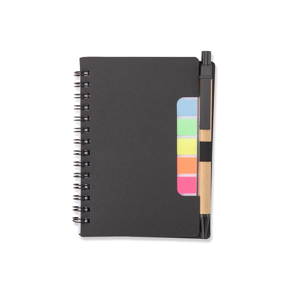 Bloco de Anotações A6 72 com Post it e Caneta Eco S43191 - Imagem 4