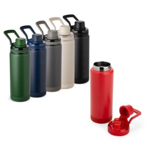 Garrafa Squeeze Térmica 600ml Inox Parede Dupla Vedação a Vácuo S28190