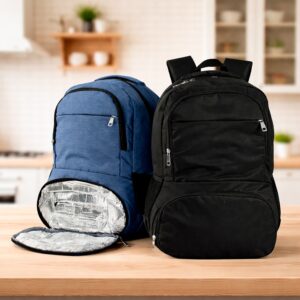 Mochila Notebook Poliéster USB 26L S Bolsos Térmico e Antifurto Saída p-Fone de Ouvido S07290
