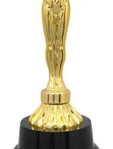 Trofeu Tipo Estatueta do Oscar Tam. Altura 23cm Adesivo 5x2cm altura Strofeuoscar