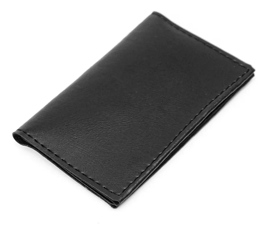Carteira Porta Cartão e Cédulas Slim Horizontal Couro Sintético 5 Divisórias Tam 10x8cm Sportacartao - Imagem 8