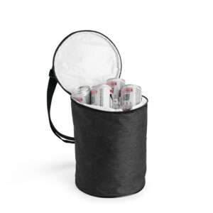Bolsa Marmita Térmica 6L Cilíndrica Poliéster Tam 26x20cm S69351
