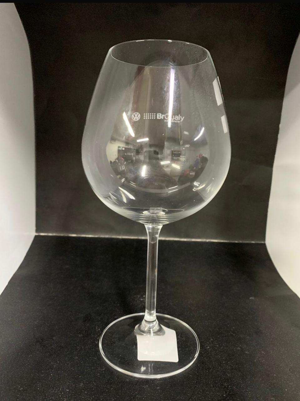 Kit Executivo Vinho Duas Taças Cristal Bordeaux 650ml e Abridor de Vinho Elétrico em Caixa Cartonada para Presente Box Skitvinho - Imagem 3