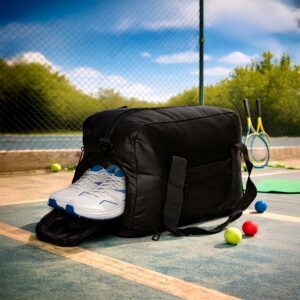 Bolsa Esportiva Expansível 36L Couro Sintético Impermeável Bolso p-Molhados S84190