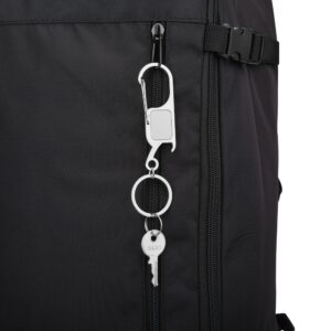 Chaveiro Metal com Mosquetão e Abridor S75191
