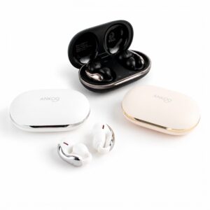 Fone de Ouvido USB Ankoo Bluetooth com Case Carregador S90390