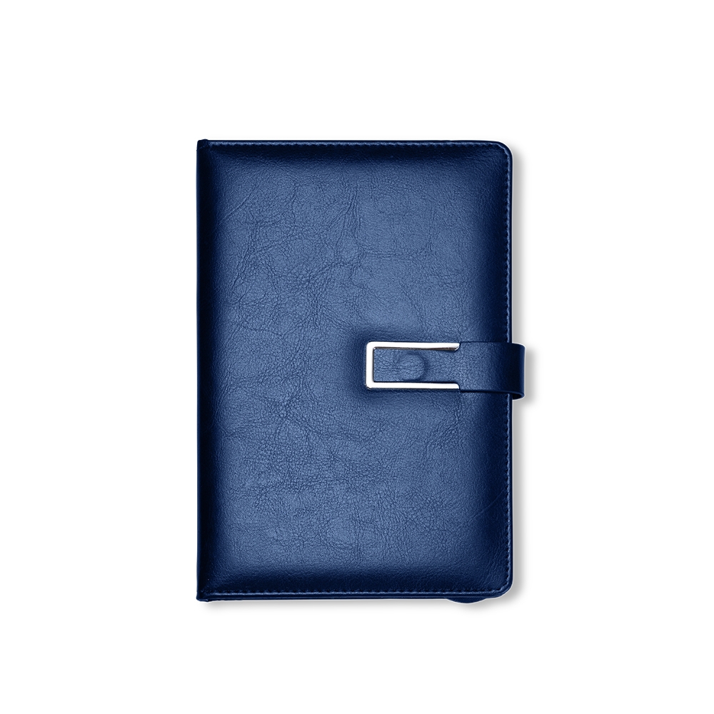 Conjunto Executivo Premium Caderno A5 Couro Sintético Fecho Magnético Caneta Metal e Estojo p-Presente S44191 - Imagem 5