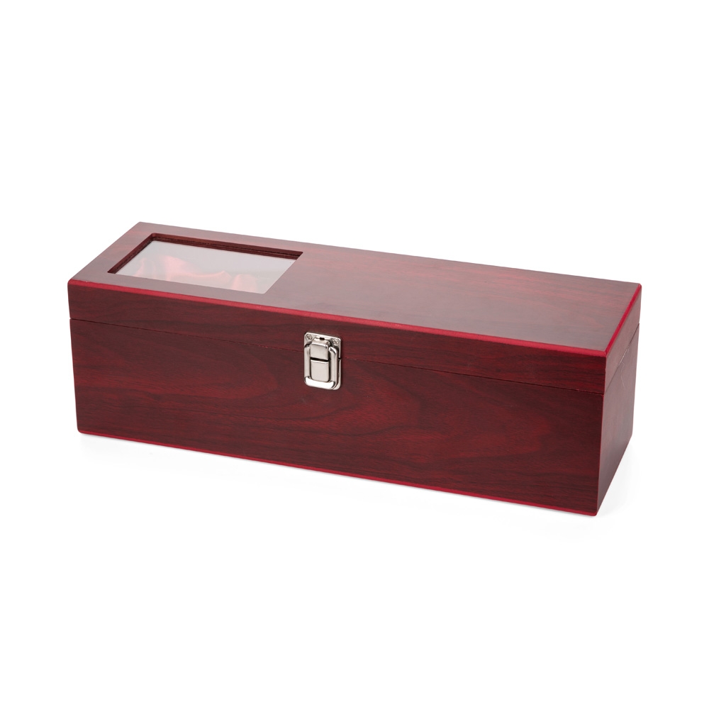 Kit Executivo para Vinho 4 Peças Inox com Estojo Presente em MDF S42191 - Imagem 6