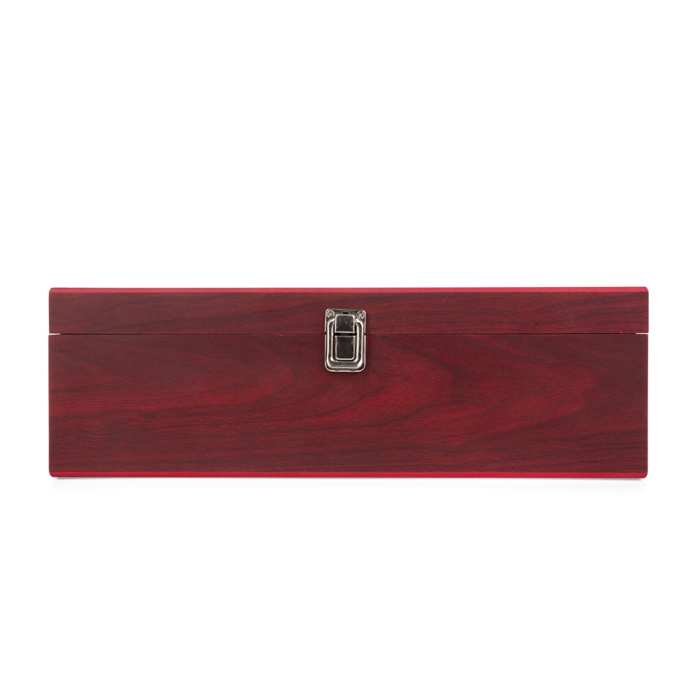 Kit Executivo para Vinho 4 Peças Inox com Estojo Presente em MDF S42191 - Imagem 5