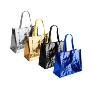 Sacola Metalizada Polipropileno PP Tam 36x43x18cm S44290