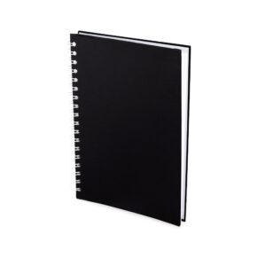 Caderno A5 Wire-O Capa Dura Laminação Fosca e Brilho 96F com Pauta S66451 Sf66451