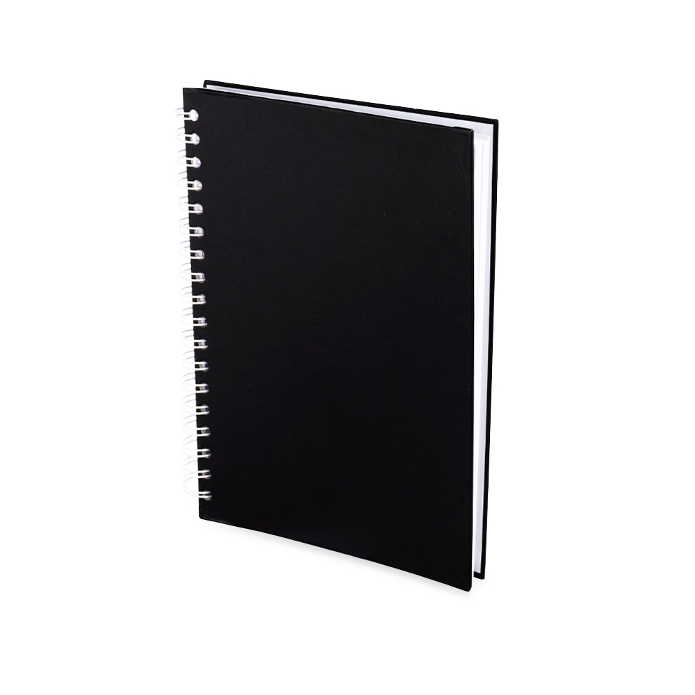 Caderno A5 Wire-O Capa Dura Laminação Fosca e Brilho 96F com Pauta S66451 Sf66451