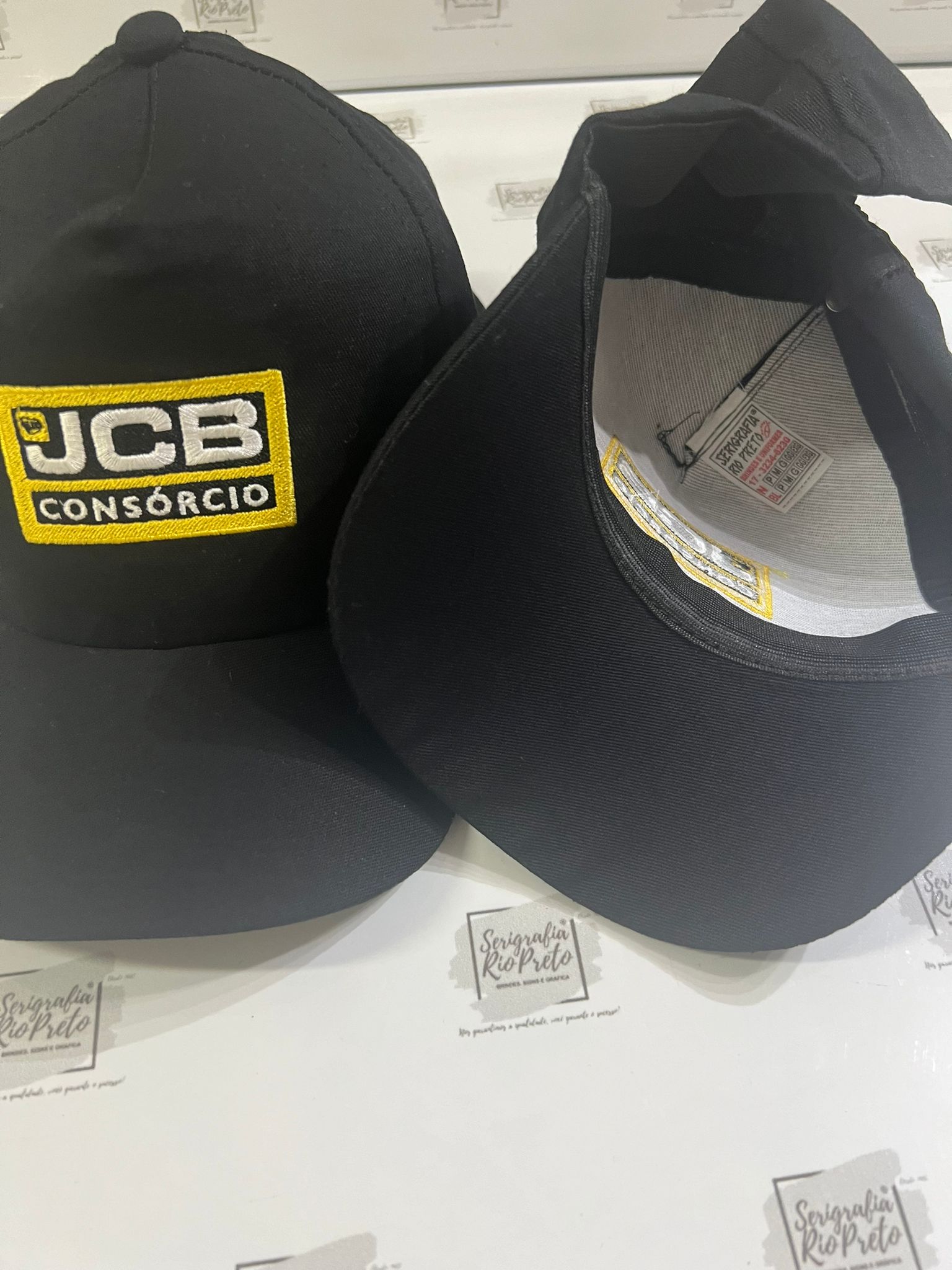Boné Premium Brim Bordado Alto Relevo Regulador de Tecido com Presilha Metalica Sbone - Imagem 20
