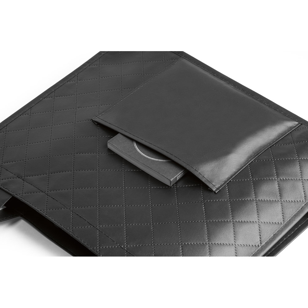 Sacola Non-wove/TNT Laminado com Bolso Externo Tam 38x33x20cm Sg95829 - Imagem 3