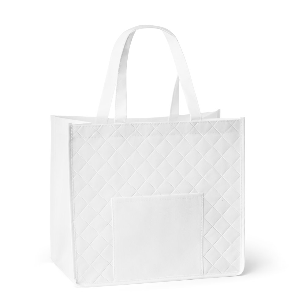 Sacola Non-wove/TNT Laminado com Bolso Externo Tam 38x33x20cm Sg95829 - Imagem 6
