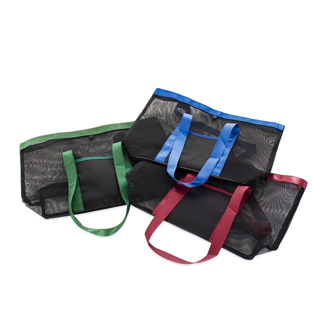 Sacola Tela PVC com Botão Tam 29x35x23cm S66091