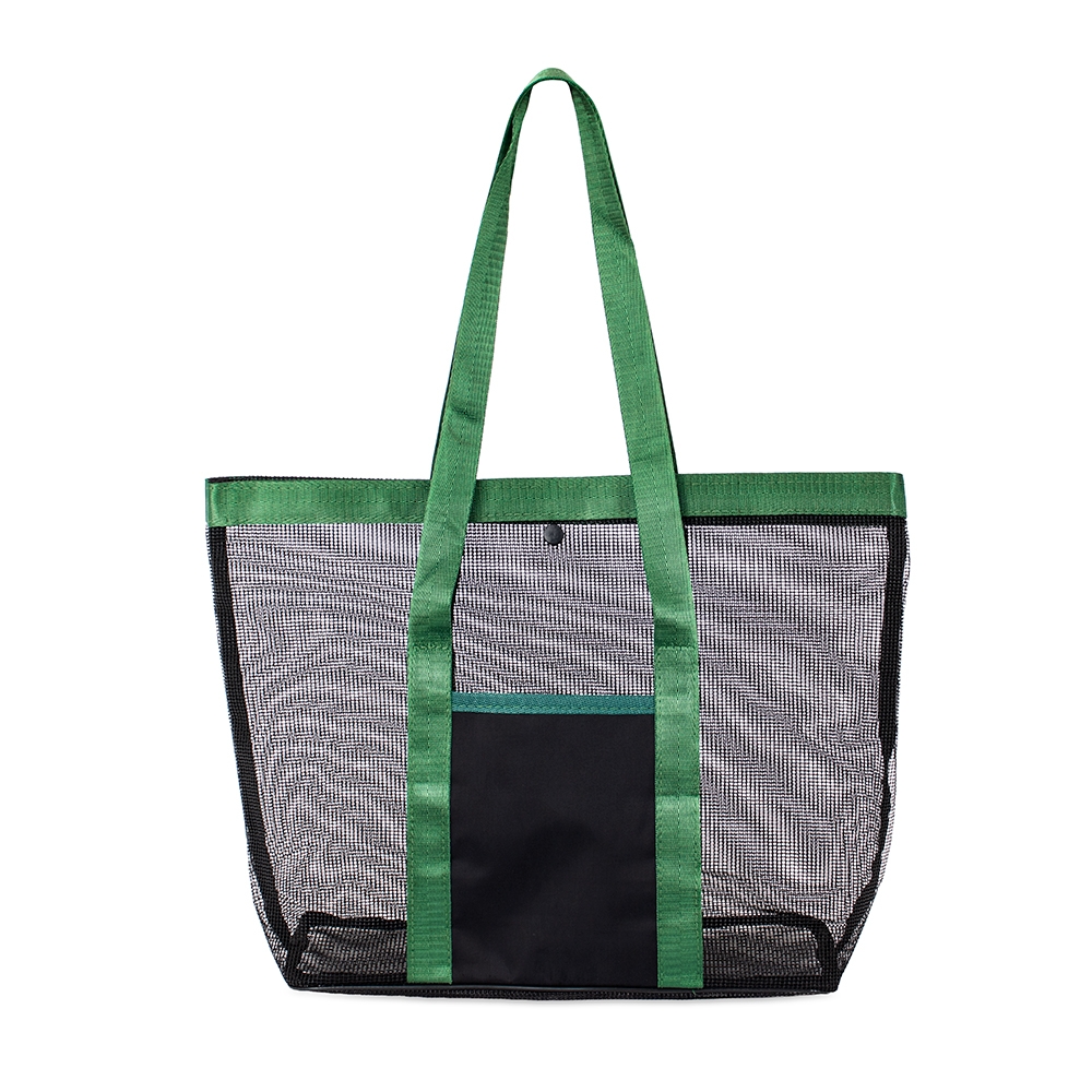 Sacola Tela PVC com Botão Tam 29x35x23cm S66091 - Imagem 2