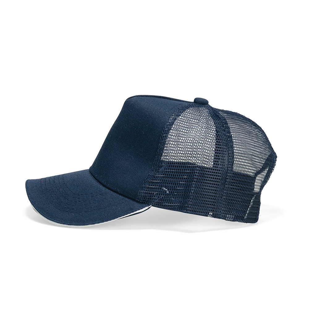 Boné Poliéster com Tela Aba Curva S35390 - Imagem 4