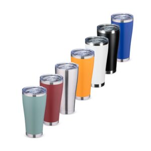 Copo Térmico 800ml Tulipa Mod Similar Inox Parede Dupla com Tampa S24290
