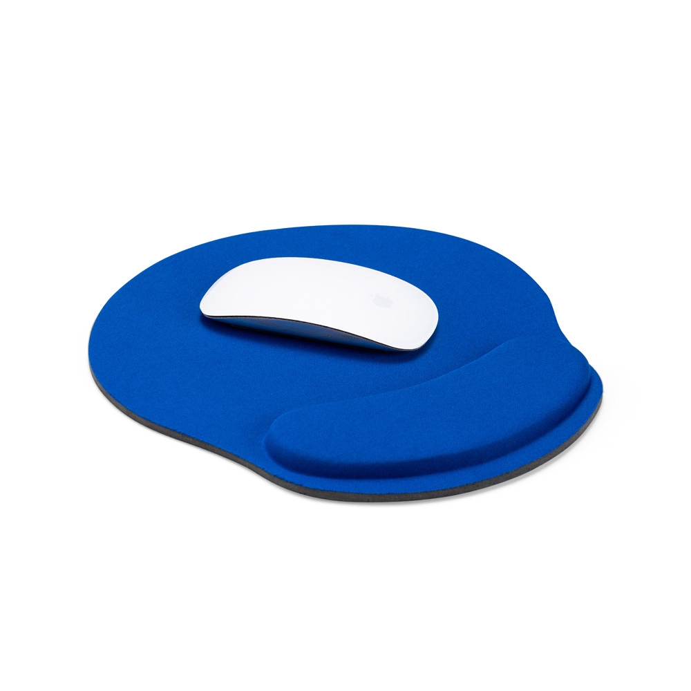 Mouse Pad Ergonômico Poliéster Apoio Punho Espuma Base EVA S73190 - Imagem 2