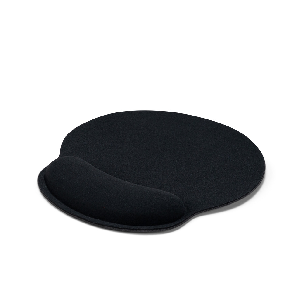 Mouse Pad Ergonômico Flexível Poliéster Apoio Punho Espuma Base Borracha S14190 - Imagem 3