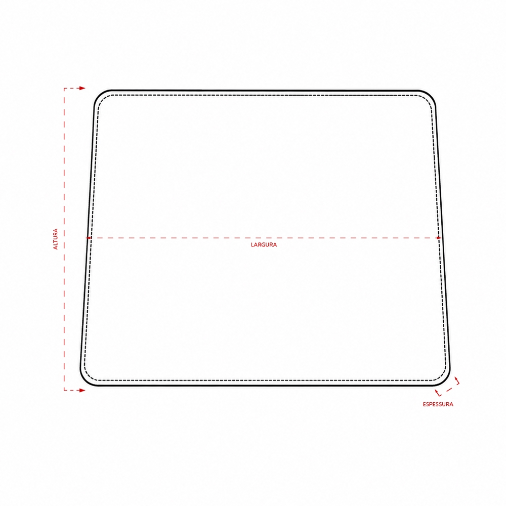 Mouse Pad Poliéster Antiderrapante Tam 25x30cm S07091 - Imagem 8