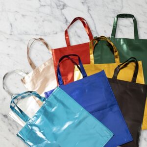 Sacola Non-woven/TNT Laminado Metalizado Tam 50x45x11cm S34190