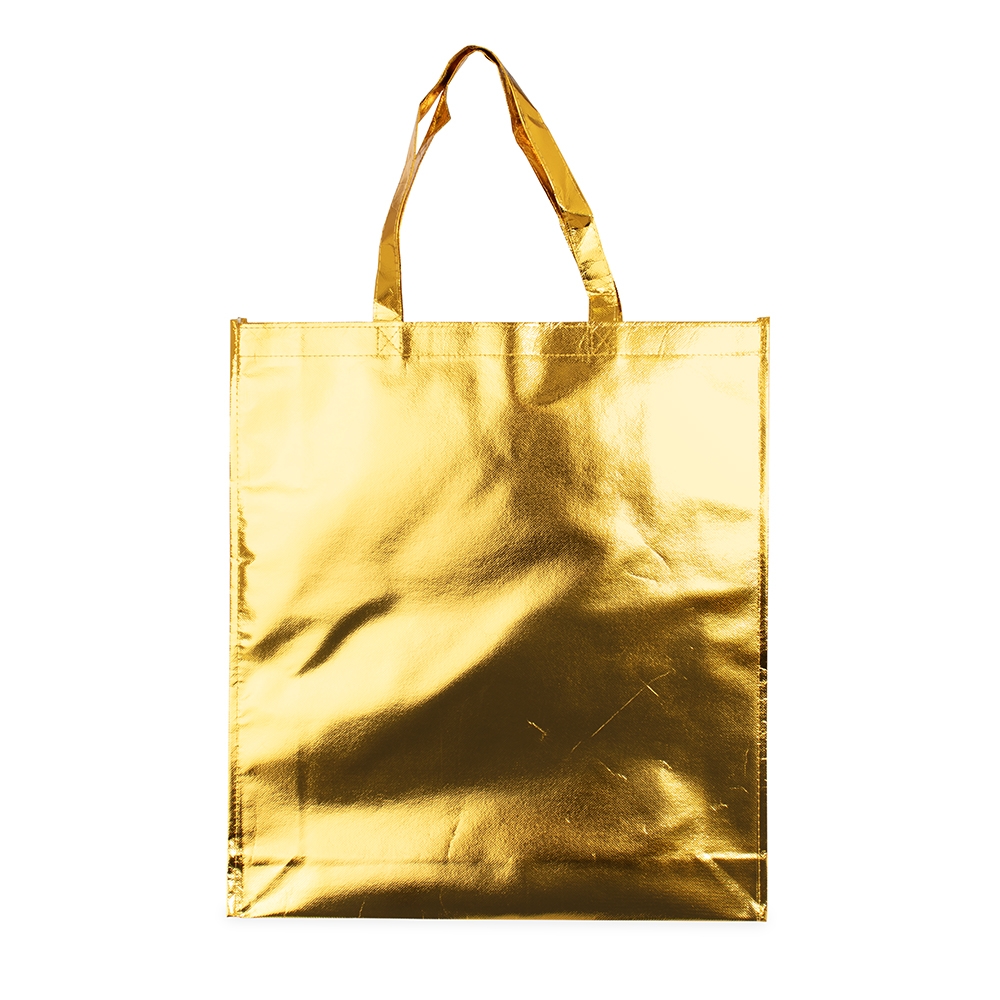Sacola Non-woven/TNT Laminado Metalizado Tam 50x45x11cm S34190 - Imagem 6