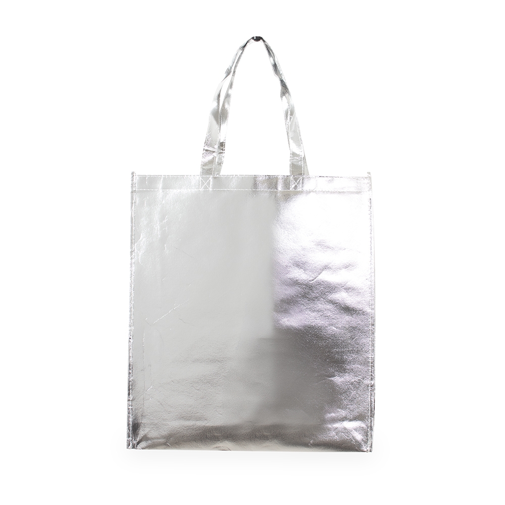 Sacola Non-woven/TNT Laminado Metalizado Tam 45x40x9cm S24190 - Imagem 7