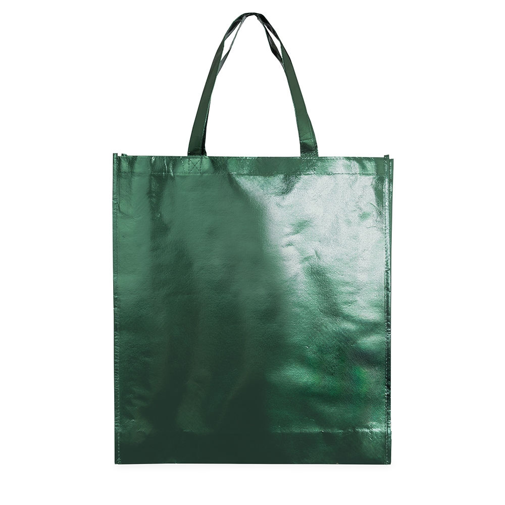 Sacola Non-woven/TNT Laminado Metalizado Tam 50x45x11cm S34190 - Imagem 2