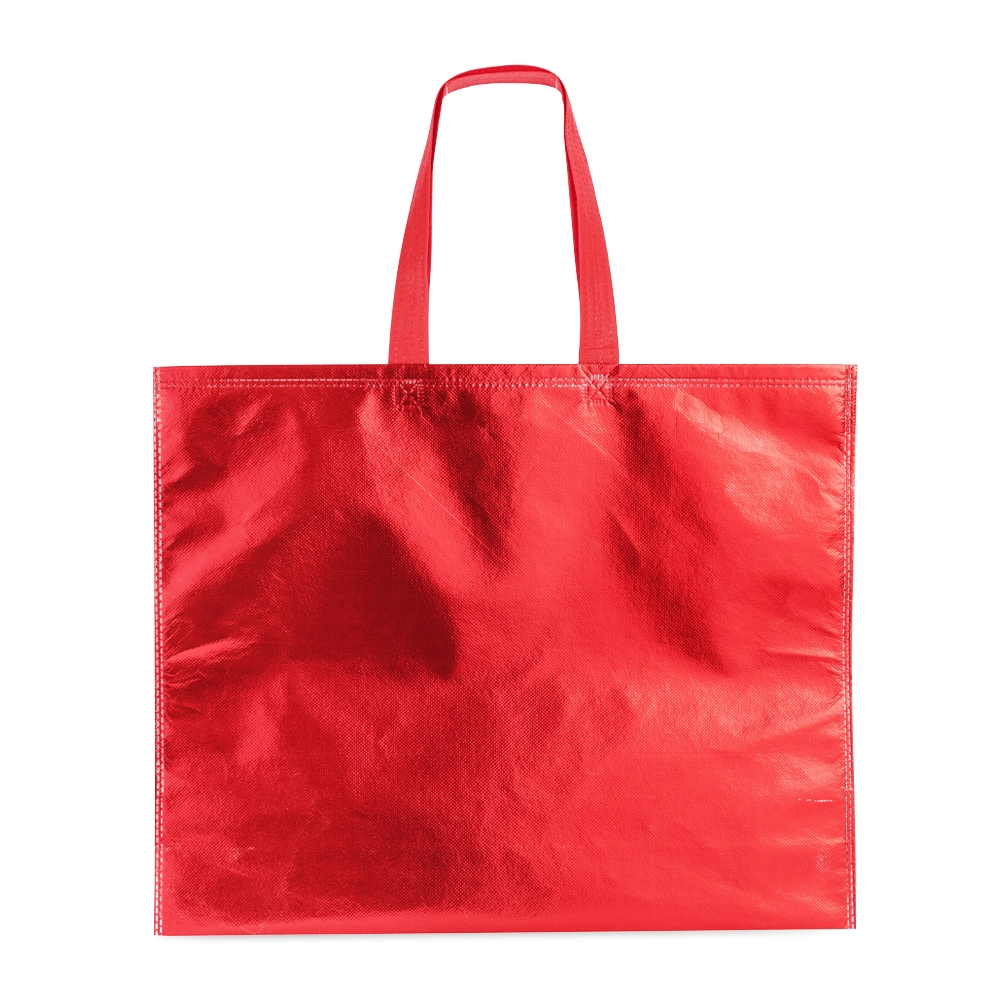 Sacola Non-woven TNT Metalizada Tam 40x50x12cm Alça 57cm Sn35451 - Imagem 5