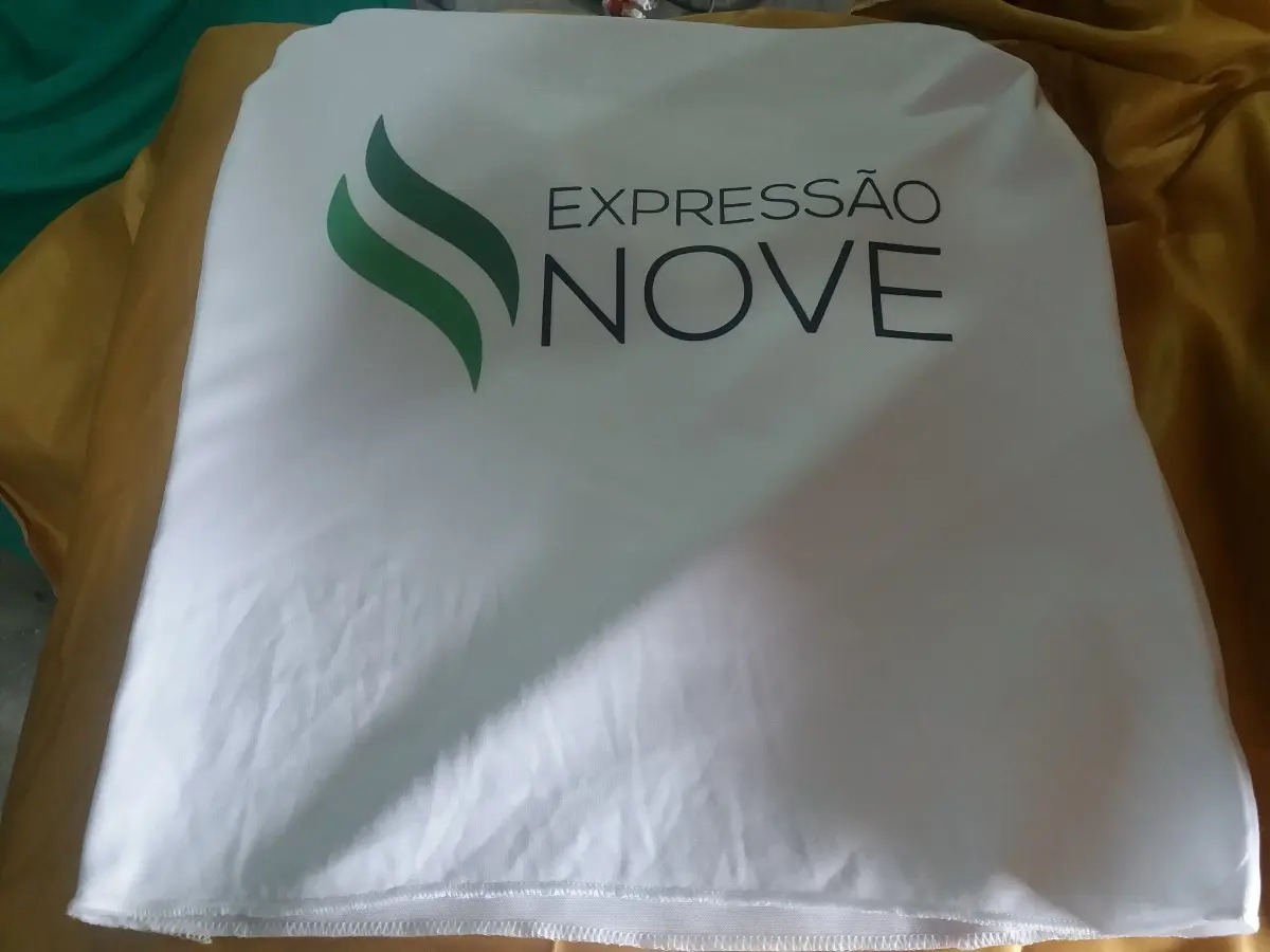 Capa de Cadeira de Eventos e Congressos em Malha Tamanho 45x45cm Scapa