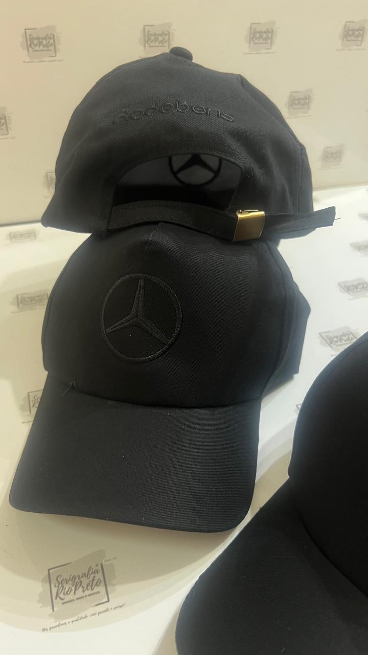 Boné Premium Brim Bordado Alto Relevo Regulador de Tecido com Presilha Metalica Sbone - Imagem 13