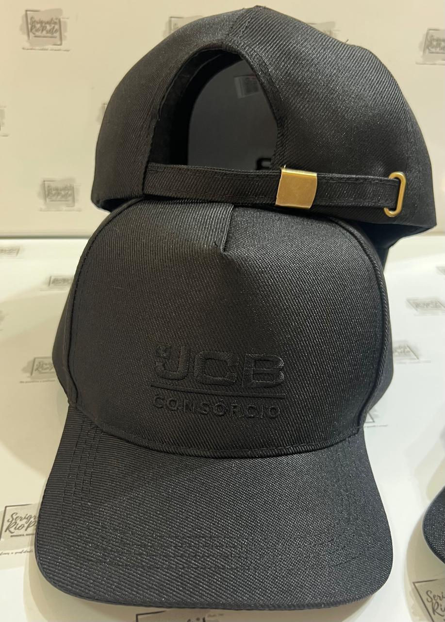 Boné Premium Brim Bordado Alto Relevo Regulador de Tecido com Presilha Metalica Sbone - Imagem 16