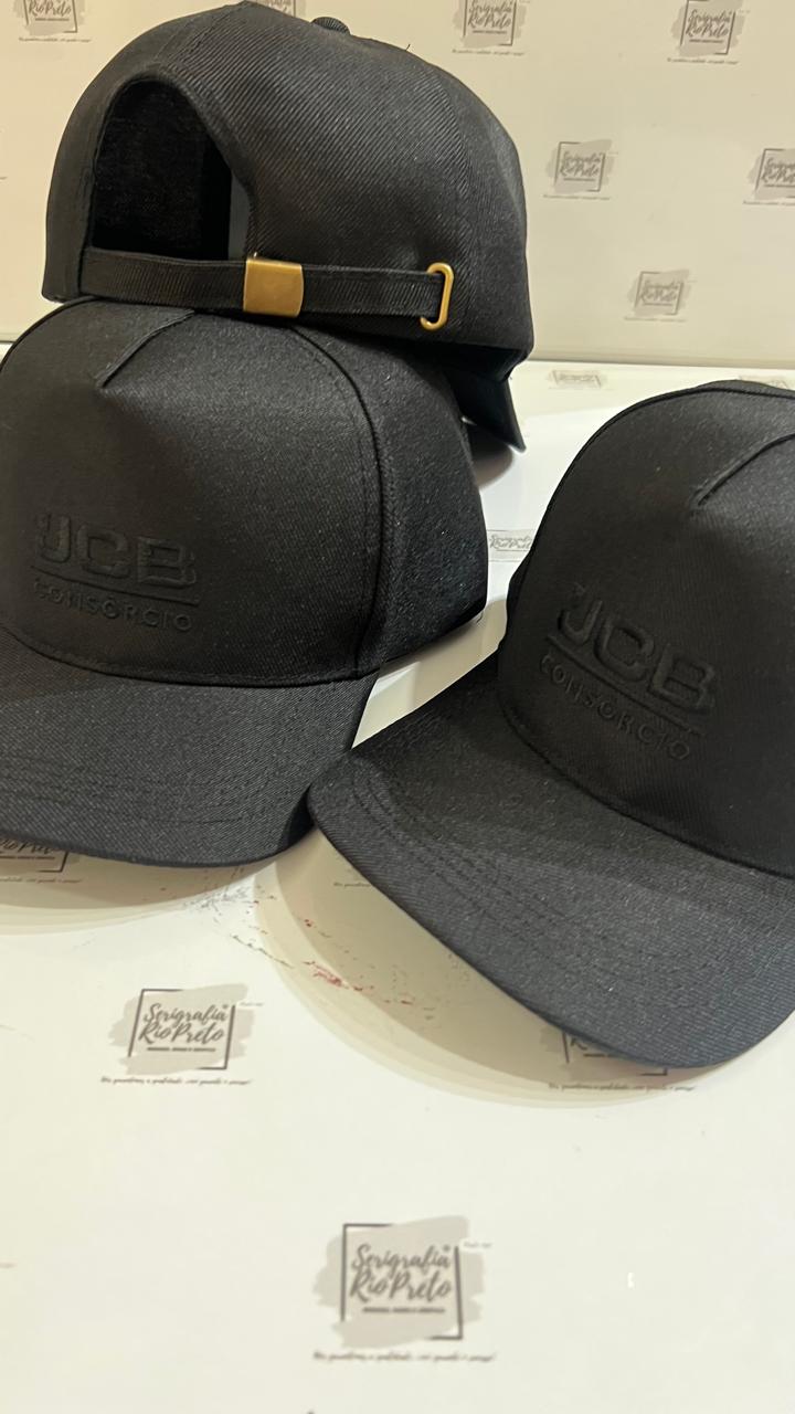 Boné Premium Brim Bordado Alto Relevo Regulador de Tecido com Presilha Metalica Sbone - Imagem 17