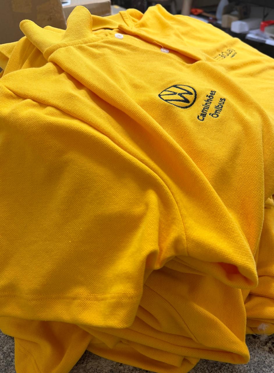 Camiseta Gola Polo Malha Piquet em Algodão e Poliviscose Anti-pilling Bordada Spolo - Imagem 4