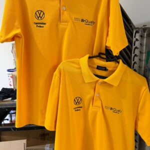 Camiseta Gola Polo Malha Piquet em Algodão e Poliviscose Anti-pilling Bordada Spolo