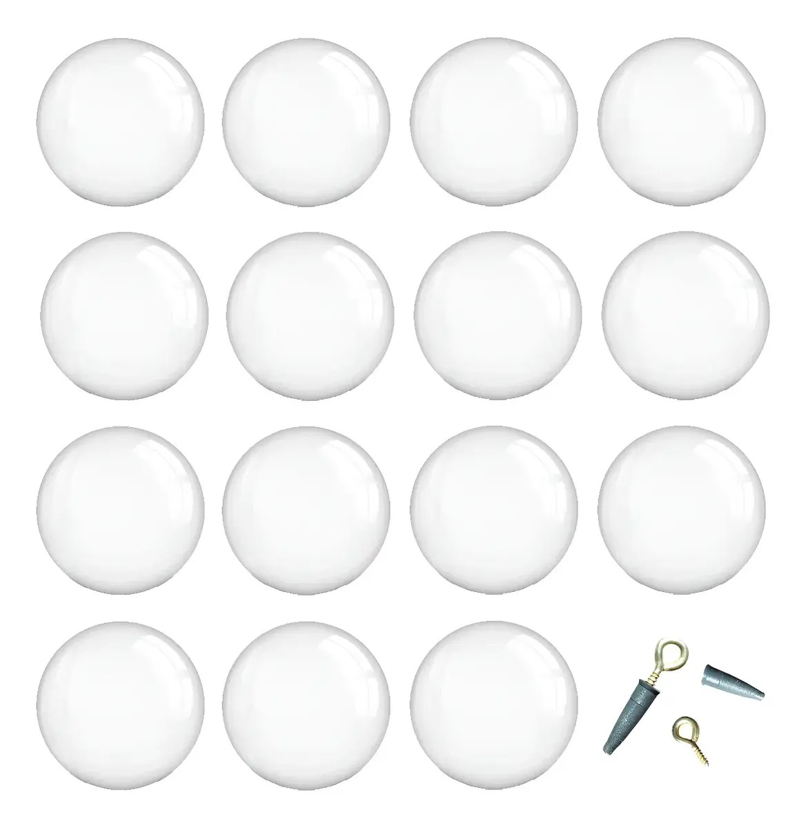 Bola Vinil Inflável para Decoração, Piscina, Lembrancinhas de Festas e Eventos Tam 20, 25 e 40cm Sbola - Imagem 14