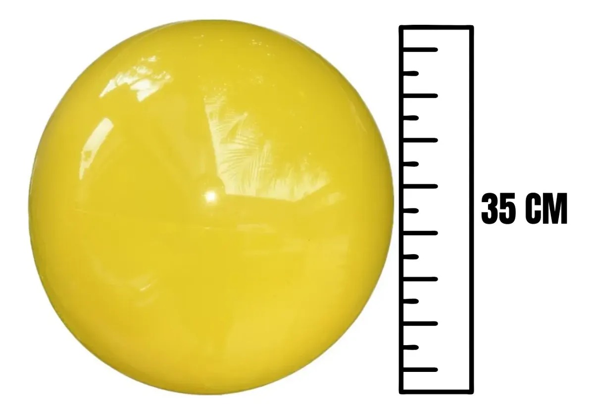 Bola Vinil Inflável para Decoração, Piscina, Lembrancinhas de Festas e Eventos Tam 20, 25 e 40cm Sbola - Imagem 15