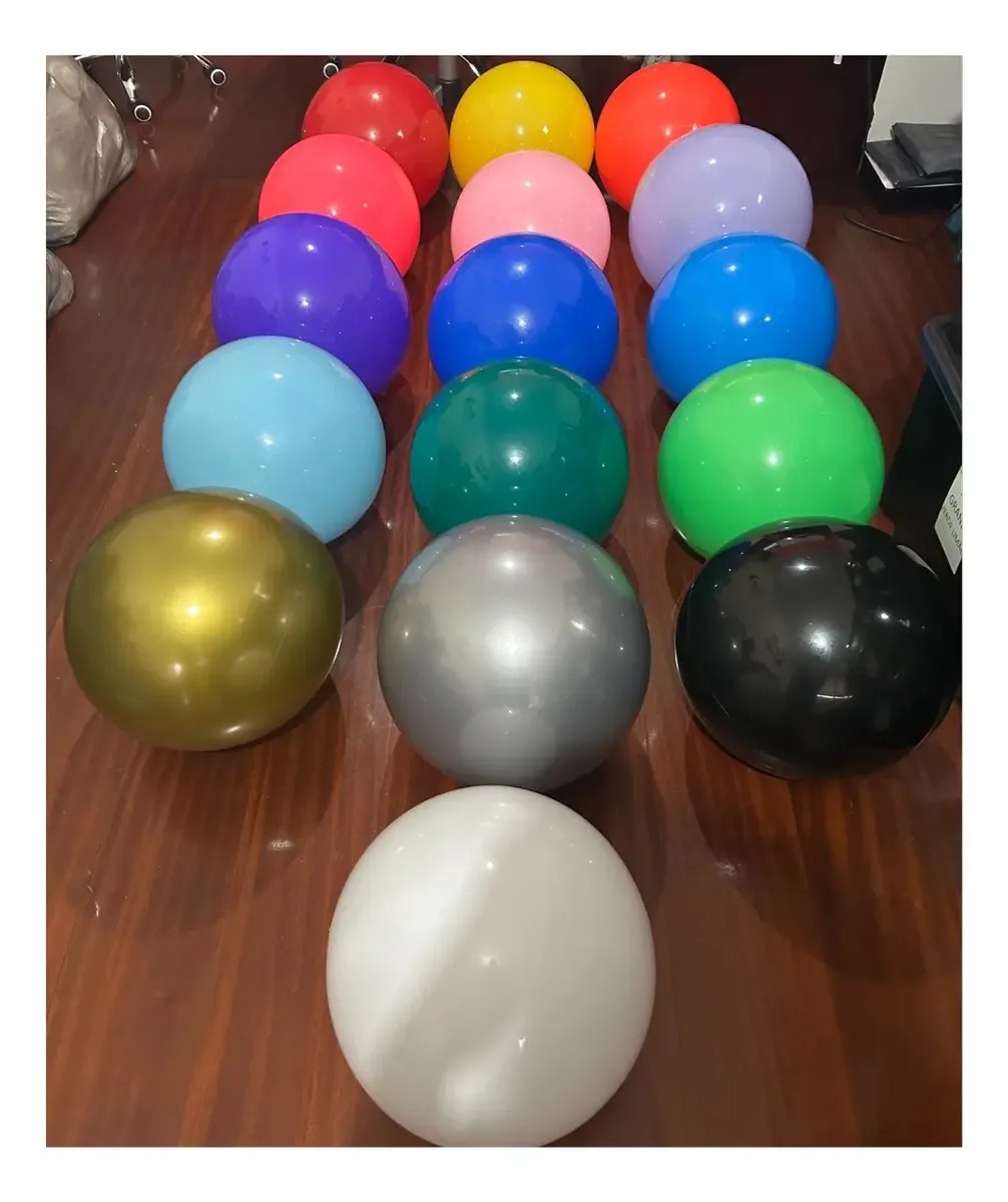 Bola Vinil Inflável para Decoração, Piscina, Lembrancinhas de Festas e Eventos Tam 20, 25 e 40cm Sbola - Imagem 10