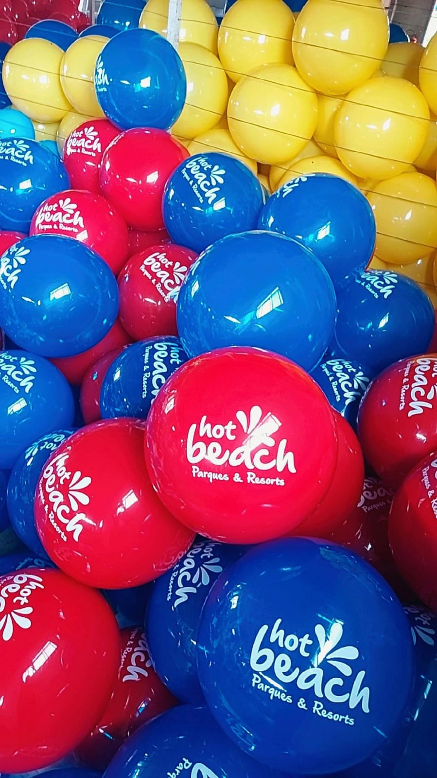 Bola Vinil Inflável para Decoração, Piscina, Lembrancinhas de Festas e Eventos Tam 20, 25 e 40cm Sbola - Imagem 6