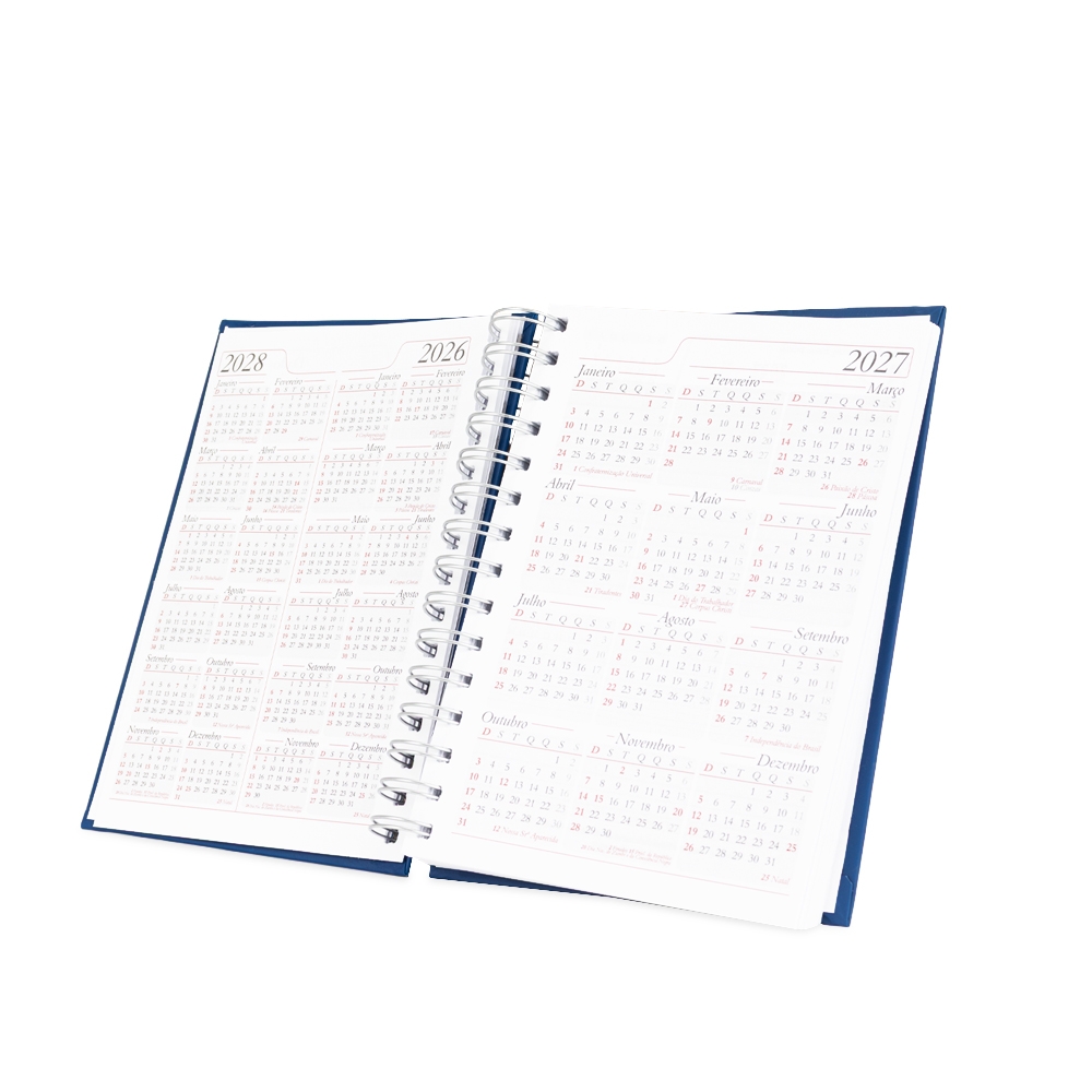 Agenda Diária 2027 A5 Percalux Wire-O S62641 - Imagem 9