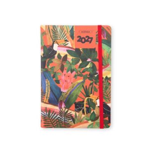 Agenda Diária 2027 A5 Couchê Estampado S34551