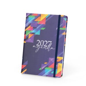 Agenda Diária 2027 A5 Couchê Estampado S04551