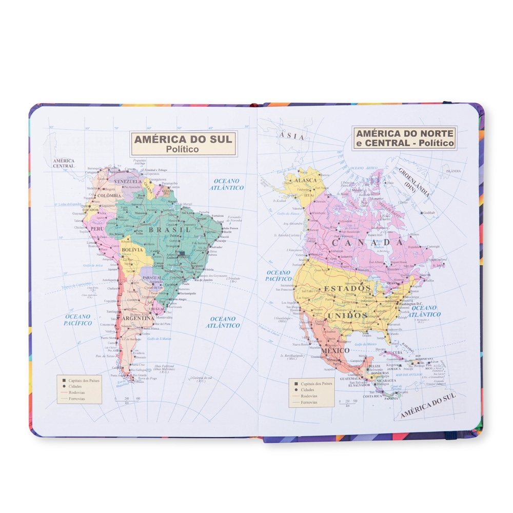 Agenda Diária 2027 A5 Couchê Estampado S04551 - Imagem 6