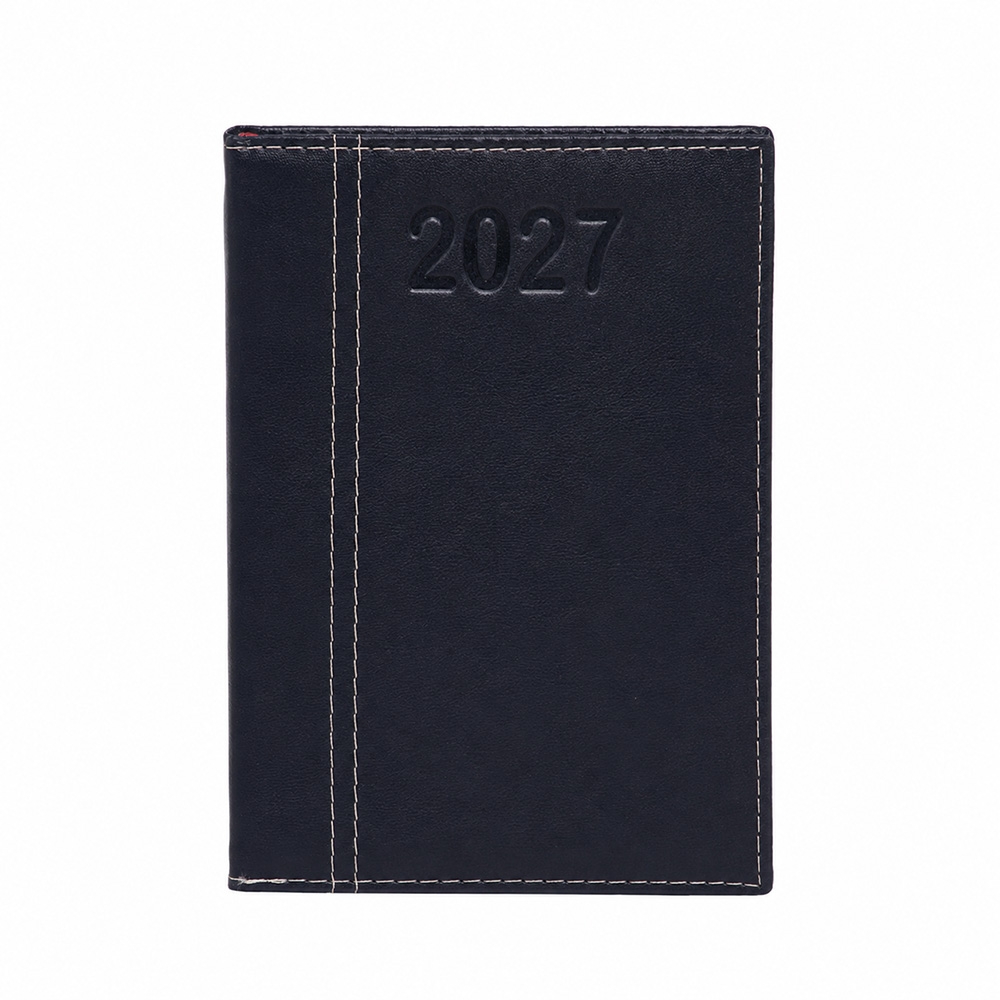 Agenda Diária 2027 A5 Couro Sintético S78231 - Imagem 4